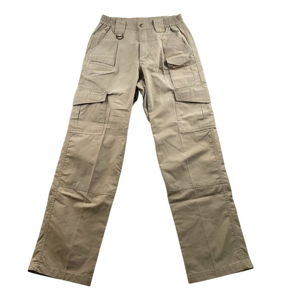 Propper Mens Cargo Pants Size 30x32 Tactical Utility Beige Ripstop Outdoors - Picture 1 of 16